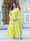 Georgette Readymade Long Length Gown - 4