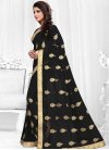 Booti Work Faux Georgette Designer Contemporary Style Saree For Ceremonial - 1