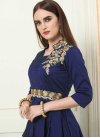 Embroidered Work Readymade Layered Gown - 1