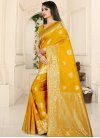Banarasi Silk Trendy Classic Saree For Festival - 1