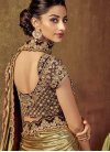 Maroon and Olive Classic Saree For Bridal - 2