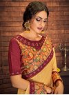 Satin Silk Trendy Designer Saree For Ceremonial - 1