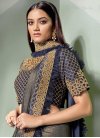 Embroidered Work Lycra Classic Saree - 1