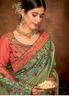Silk Georgette Designer Traditional Saree For Party - 1