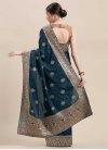 Satin Silk Designer Contemporary Style Saree For Festival - 1