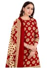 Cotton Trendy Semi Patiala Salwar Suit For Casual - 1