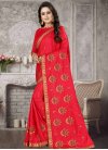 Embroidered Work Classic Saree - 2
