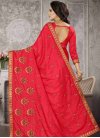 Embroidered Work Classic Saree - 1