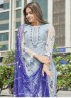 Net Pant Style Pakistani Salwar Suit - 1