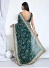 Satin Silk Designer Contemporary Style Saree - 3