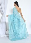 Crepe Silk Sequins Work Trendy Classic Saree - 2
