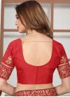 Embroidered Work Cream and Red Traditional Saree - 2