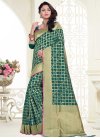 Thread Work Banarasi Silk Classic Saree - 1