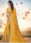 Art Silk Designer Contemporary Style Saree For Ceremonial - 1