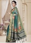 Tussar Silk Contemporary Style Saree For Ceremonial - 1