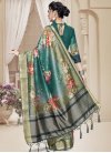 Tussar Silk Contemporary Style Saree For Ceremonial - 2