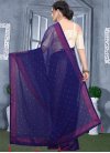 Stone Work Faux Georgette Traditional Designer Saree For Casual - 2