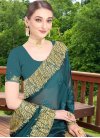 Faux Chiffon Trendy Classic Saree For Ceremonial - 1