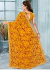 Faux Georgette Trendy Classic Saree For Bridal - 1