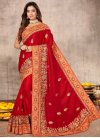 Cutdana Work Traditional Designer Saree For Bridal - 1