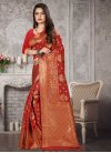 Art Silk Designer Contemporary Style Saree For Casual - 2