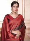 Kanjivaram Silk Woven Work Trendy Classic Saree - 3