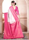 Woven Work Kanjivaram Silk Designer Traditional Saree For Ceremonial - 2