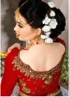 Refreshing Bhagalpuri Silk Lace Work Designer Contemporary Saree - 1
