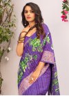 Woven Work Art Silk Traditional Designer Saree For Ceremonial - 1