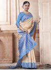 Kanjivaram Silk Designer Contemporary Style Saree - 1