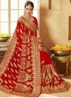 Faux Georgette Designer Traditional Saree For Bridal - 1
