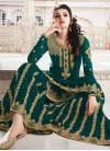 Faux Georgette Embroidered Work Sharara Salwar Suit - 2