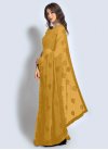 Georgette Designer Traditional Saree For Ceremonial - 1