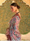 Grey and Maroon Woven Work Patola Silk Designer Traditional Saree - 1