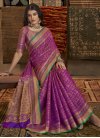 Woven Work Traditional Designer Saree For Ceremonial - 3
