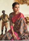 Cotton Silk Designer Contemporary Style Saree For Festival - 1