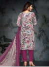 Crepe Silk Pant Style Salwar Kameez For Casual - 1