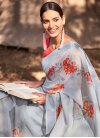Cotton Silk Designer Contemporary Saree For Casual - 1