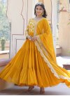 Georgette Readymade Floor Length Gown - 3