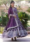 Embroidered Work Readymade Long Length Gown - 3