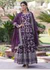 Embroidered Work Readymade Long Length Gown - 2