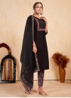 Silk Blend Readymade Designer Salwar Suit - 2
