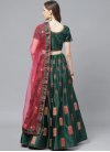 Embroidered Work A Line Lehenga Choli For Ceremonial - 1