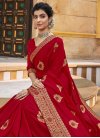 Chanderi Silk Designer Contemporary Style Saree - 1