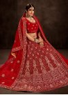 Trendy A Line Lehenga Choli For Bridal - 1