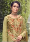 Jacquard Silk Pant Style Pakistani Salwar Kameez - 1