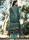 Digital Print Work Pant Style Pakistani Salwar Suit For Ceremonial - 1