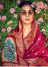 Jacquard Silk Trendy Classic Saree For Ceremonial - 1