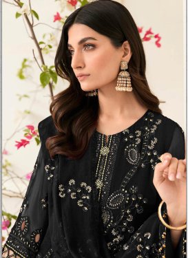 Black : Salwar Kameez - Pakistani Salwar Kameez UK, USA, Australia