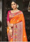 Banarasi Silk Woven Work Contemporary Style Saree - 1
